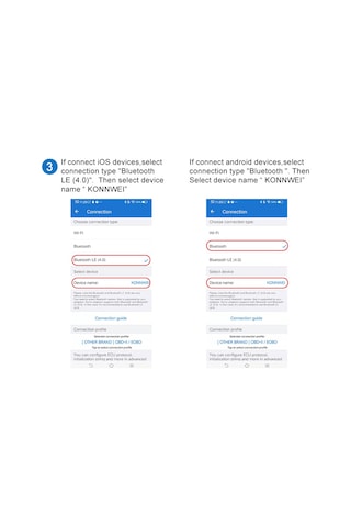 Padalink "konnweı Kw902 Kablosuz Obd-ıı Araç Tanılama Aracı - Ios/android Uyumlu Mini Tarayıcı"