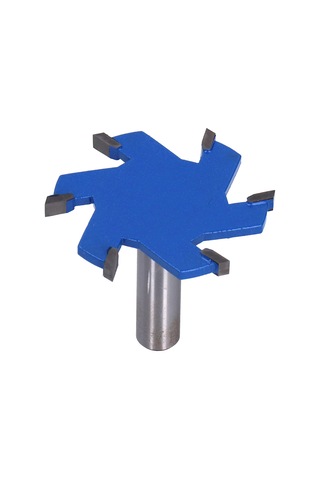 Teltree Ahşap T-çıkıntı Frezi 6-bıçaklı, Uzun Saplı 1/2", Yg8 Alaşımlı, Cnc Ve Freze Makinaları İçin Dayanıklı Kesici