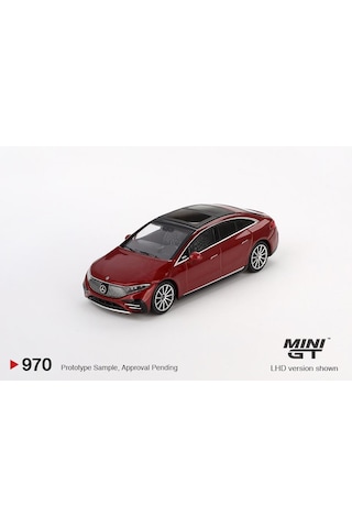 Mini Gt Mercedes-benz Eqs 580 4matıc Red Metallic 970 Çok Renkli