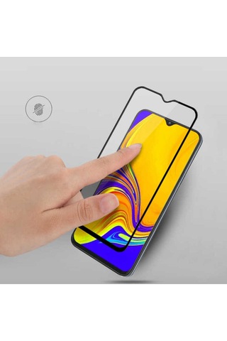 Oppo A73 Uyumlu Tkdw Kenarları Kırılmaya Dayanıklı Cam Ekran Koruyucu