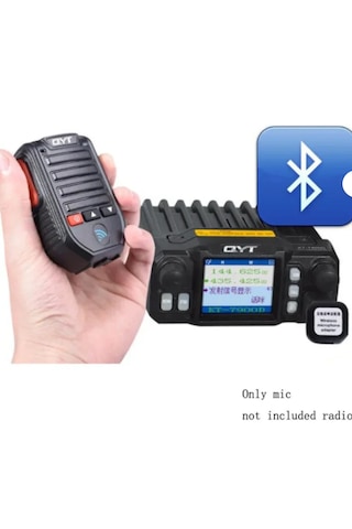 Tkstar Kaitesi İle Qyt Bt-89 Bluetooth Kablosuz El Mikrofonu Hoparlör 8 Pin Qyt Kt-8900 Kt-8900r Vb Lerine