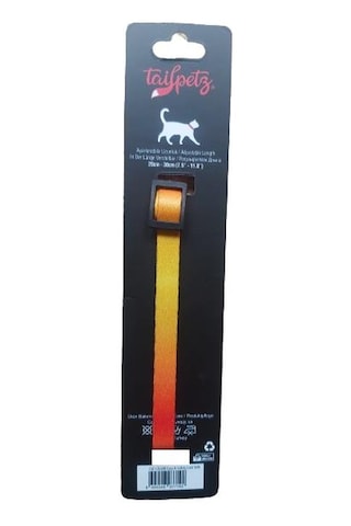 Tailpetz Cat Color Easy & Safety Lock Sun Ayarlanır Kedi Boyun Tasması