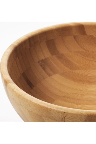 Servis Kasesi, Bambu, 20 Cm Açık Gri