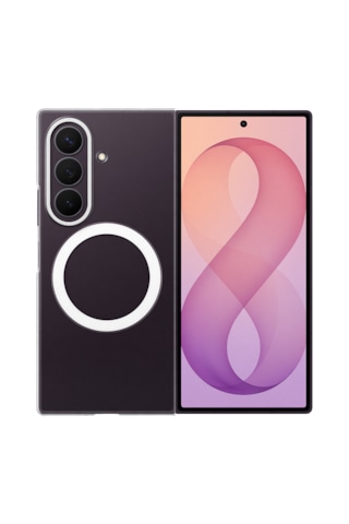 Samsung Galaxy Z Fold8 Ultra Şeffaf Magnet Kılıf