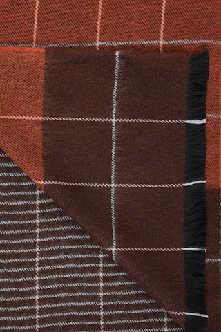 AC&Co / Altınyıldız Classics  Erkek Kahve Grı Sıcak Tutan Desenli Triko Atkı Kahve Grı Kahverengi - Gri