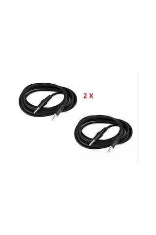 2 Adet Aux Kablosu 100 Cm