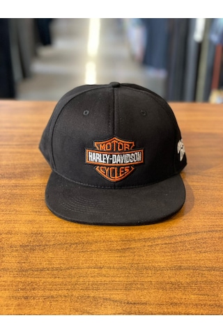 Motor Harley Davidson Hiphop Snapback Rapper Basket Cap Şapka