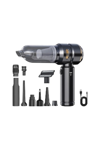 Maoyaya Auhma Ahv-02 2in1 15000pa 3 Kademeli Vakumlu Üflemeli Araç Süpürgesi, Güçlü Temizlik