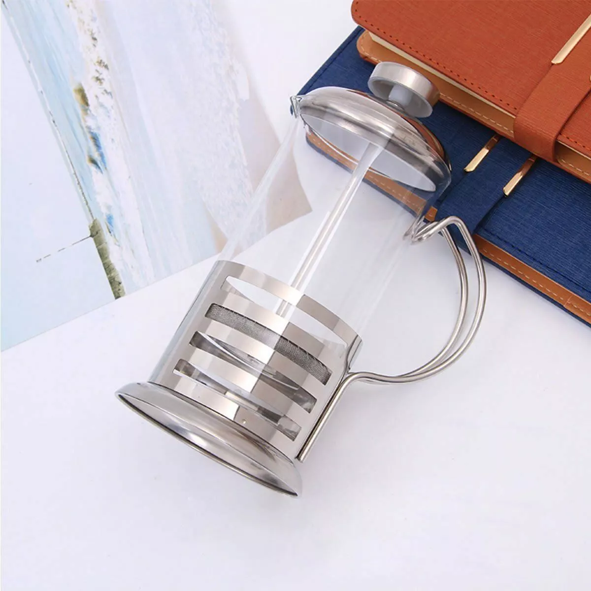 Alpina Kahve Ve Çay Bardağı 350l. French Press Saydam