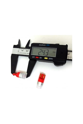 Femex T10 Ampul 1smd 3030 Chipset Mini Kırmızı Led Aktif Canbus