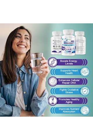 İngreens Powerful Antioxidants With Nad Nmnh Coq10 Resveratrol Spermidine Glutathione 60 Caps Aromasız