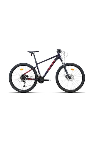 Carraro Crx 724 Dağ Bisikleti Koyu Mor-kırmızı 24v S/36cm Siyah