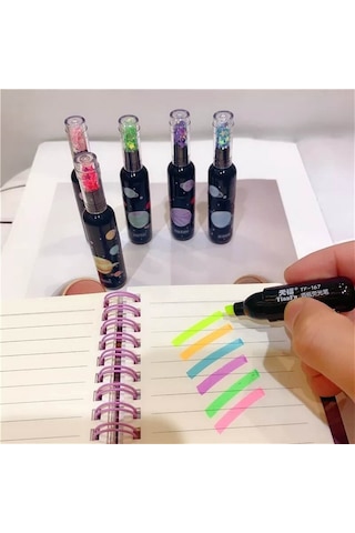 Galaxy 6'lı Keçeli Kalem ve Çikolata Kokulu Misgibi Defter set