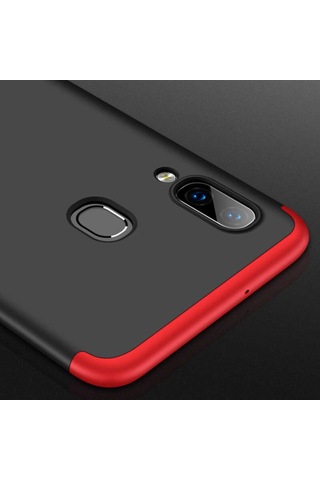 Samsung Uyumlu Galaxy A10S Kılıf Zore Ays Kapak-Siyah