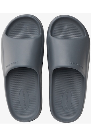 Jack & Jones Jfwstatus Erkek Gri Slider Terlik 12251282-asphalt Gri