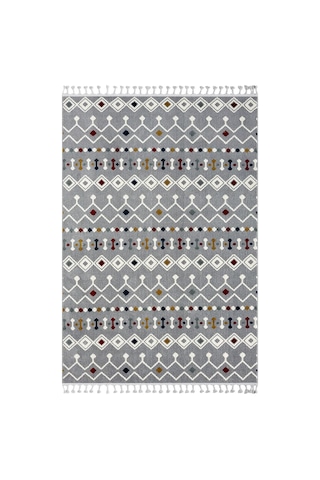 Seyran Halı Puffy 1002 Multi-gri Polyester Yolluk