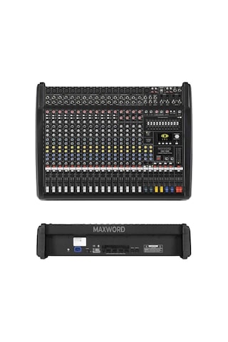 Maxword Cms 1600-3 Mixer 16 Kanal Analog Kompakt Power Mikser