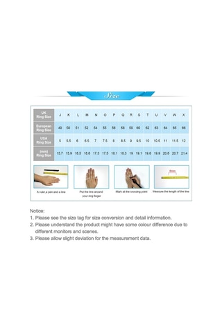 Fastbuy Simple Şık Kadınlar Tam Kristal Sarmal Model Rose Gold Us Size 6 Çok Renkli Takı Çok Renkli