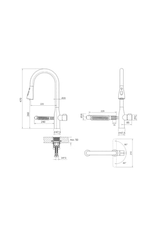 Penta Multi İçme Suyu Arıtma - Sprl.evye Bataryası Inox 1335ıx Krom