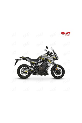 Yamaha Tracer 700 Wrıtıng Graphic Kit Sticker Set Sari