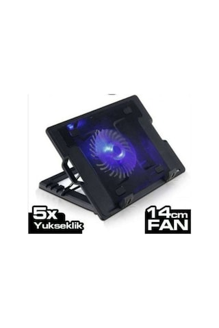 Laptop Soğutucu Altlık Cooling Pad Notebook Standı Led Işıklı Pl9951