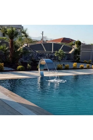 Havuz Başı Kobra Şelale 400X800 CM Aısı304 Paslanmaz Çelik