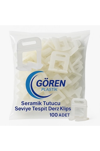 Seramik Tutucu Seviye Tespit Derz Klipsi 100 Adet - 1mm Derz Aralığı