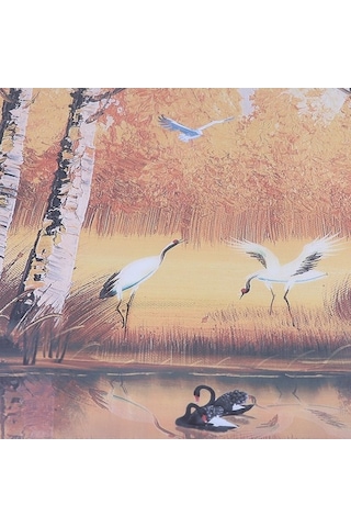 Pazly Suntek Sticker Pencere Manzara Görünümü Ev Duvar Art 3d Fi Ahşap