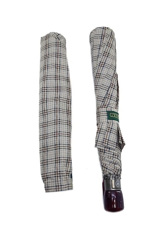 Baginn Snotline-april Kadın Şemsiye Otomatik Açılır 10telli Kapalı Boyut 40 CM 95 CM Çap Yeşil Ekose 001