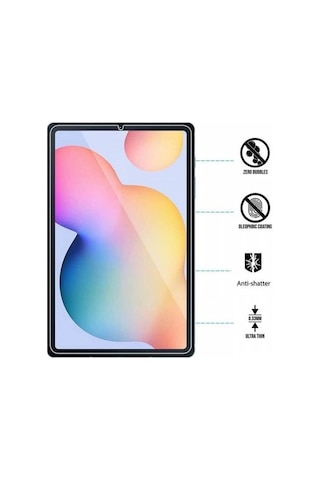 Samsung Uyumlu Galaxy Tab S6 Lite Sm-P610 Tempered Glass Ekran Koruyucu