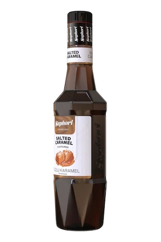 Saphori Tuzlu Karamel Aromalı Kokteyl Şurubu Tuzlu Karamel Şurubu 700 Ml