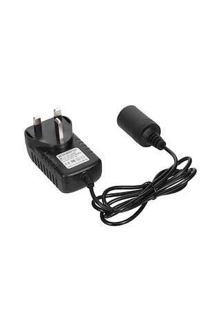 Vkemall 12v Dc 2a 24w Araç Adaptörü - Ac/dc Girişli 100-240v Siyah Otomobil Enerji Dönüştürücü