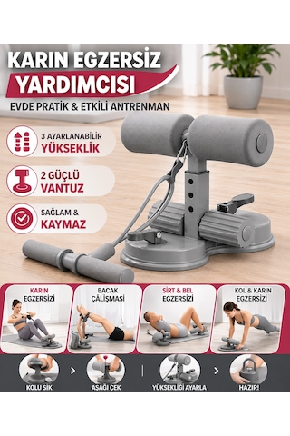 Vk45 Vakumlu Fitness Mekik Aleti Kürek Egzersiz Aleti Mekik Aparatı, Fitness Ekipmanı, Evde Spor Kürek Aleti