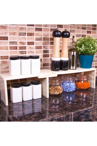 Raf Düzenleyici-2 Adet-Shelf Organizer Çok Renkli