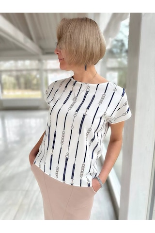 Nıka & Collectıon Ceket Altı Giyilebilen Kısa Kollu Bluz 221901284