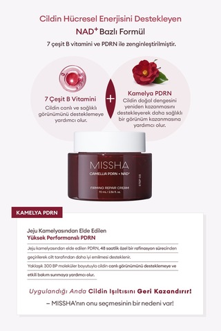 Missha Pdrn Nad+ Firming Repair Cream