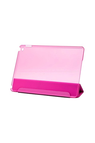 Apple Uyumlu iPad Mini 2 / Mini 3 Smart Cover Stand Arkası Şeffaf Tablet Kılıfı Kapaklı Kılıf