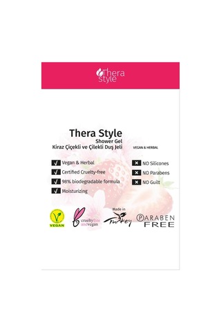 Thera Style Kiraz Çiçeği ve Çilek Arındırıcı Duş Jeli 500 ML