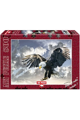 Art Puzzle 500 Parça Siyah Beyaz Puzzle - 4167