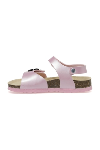 Superfit 1-000118-5500 Pembe Kız Çocuk Düz Sandalet 101560776 Pembe