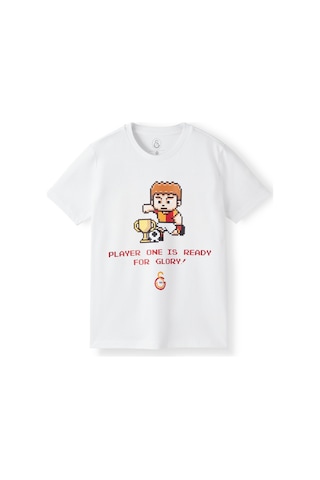 Gsstore Galatasaray Çocuk T-shirt C252062 Beyaz