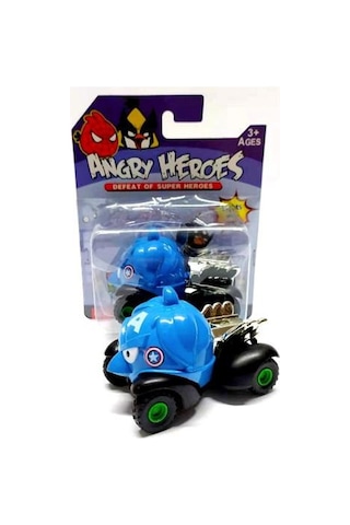 Angery Heros Captin America Sesli Kaptan Amerika Araba