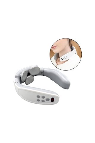 Şarj Edilebilir Ev Elektrikli Nabız Şok Boyun Masajı Akıllı Vücut Masajı Çok Renkli