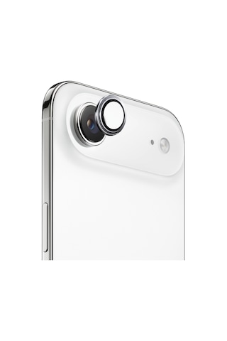 Safeus 9h+ Safir Temperli Kamera Lens Koruyucu, Apple Uyumlu iPhone 17 Air İle Pamuk Beyazı
