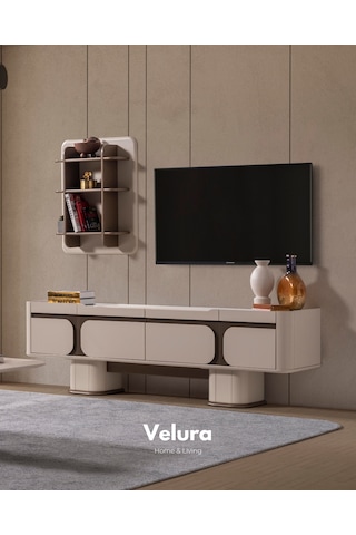 Petra Tv Ünitesi Beyaz