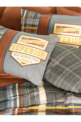 Cotton Box Masculine Çift Kişilik Nevresim Takımı Ramiro Tarçın