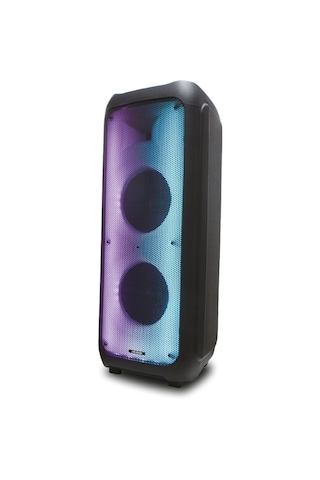 Rose Hp-2400 Partybox Kablosuz Çift El Mikrofonlu Sarjlı Bluetooth Dual 10 Hoparlör