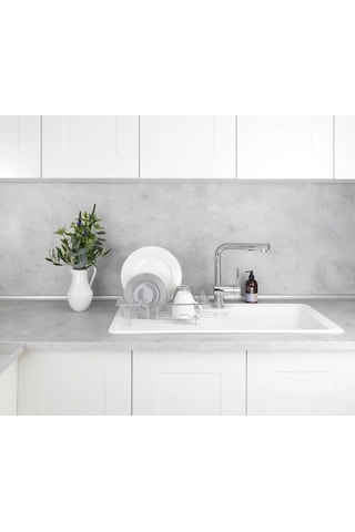 Wenko Bulaşılık Metal 35 X 9 X 35 Cm, Gümüş