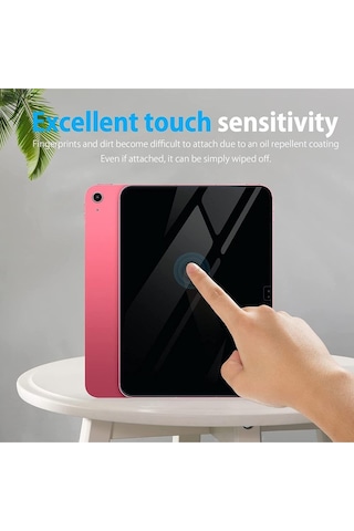 Apple Uyumlu iPad 10.nesil 10.9 Inç 2022 Ekran Korucu Nano Cam Darbe Emici