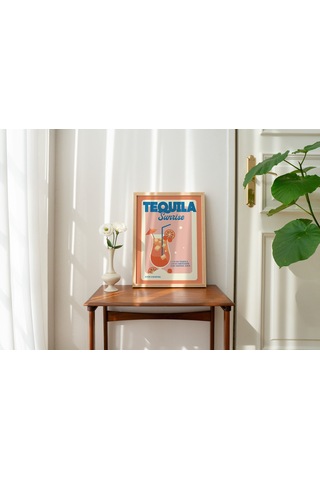 Tequila Sunrise, Retro Bar Sanatı, Özel Kokteyl Tarifi